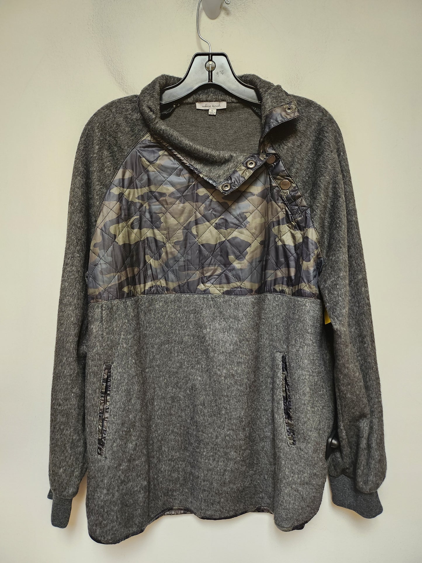 Jacket Fleece By White Birch In Camouflage Print, Size: Xl