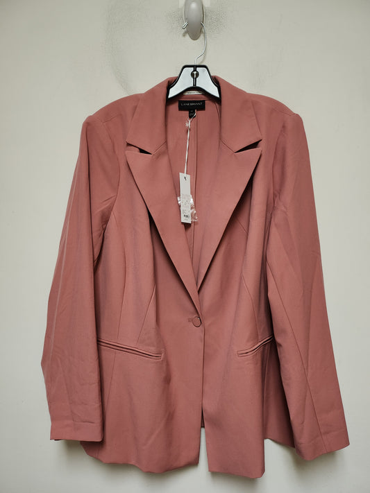 Blazer By Lane Bryant In Pink, Size: 3x