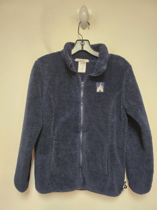 Jacket Fleece By Walt Disney In Blue, Size: Xs