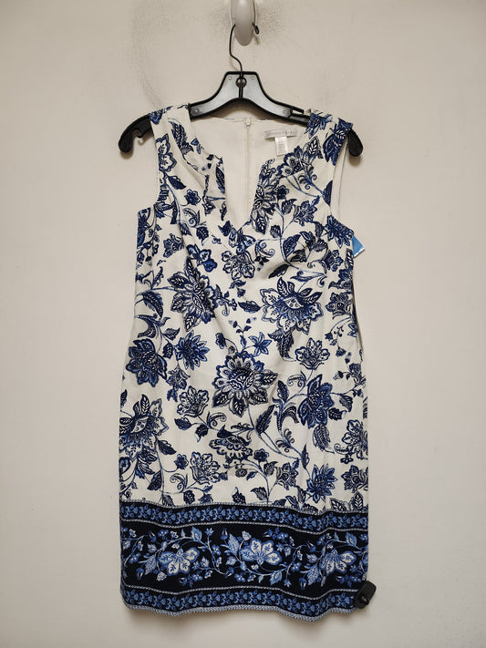 Dress Casual Short By London Times In Floral Print, Size: Xs