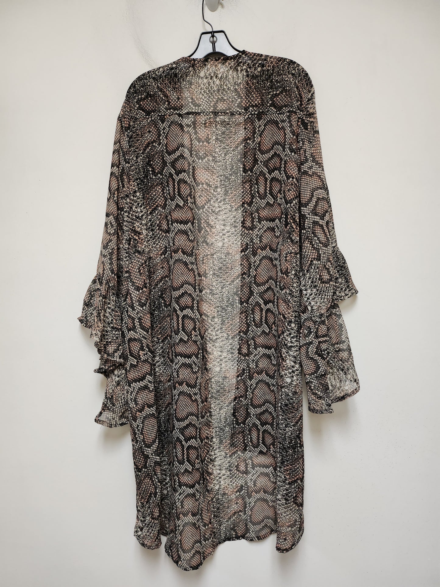 Kimono By Live 4 Truth In Snakeskin Print, Size: 3x