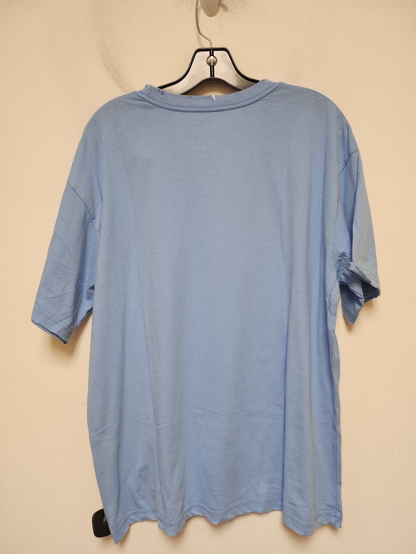 Top Short Sleeve Basic By Clothes Mentor In Blue, Size: M