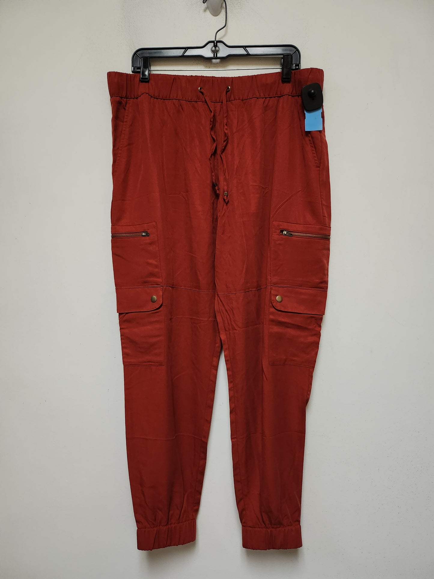 Pants Joggers By Banana Republic In Red, Size: 12