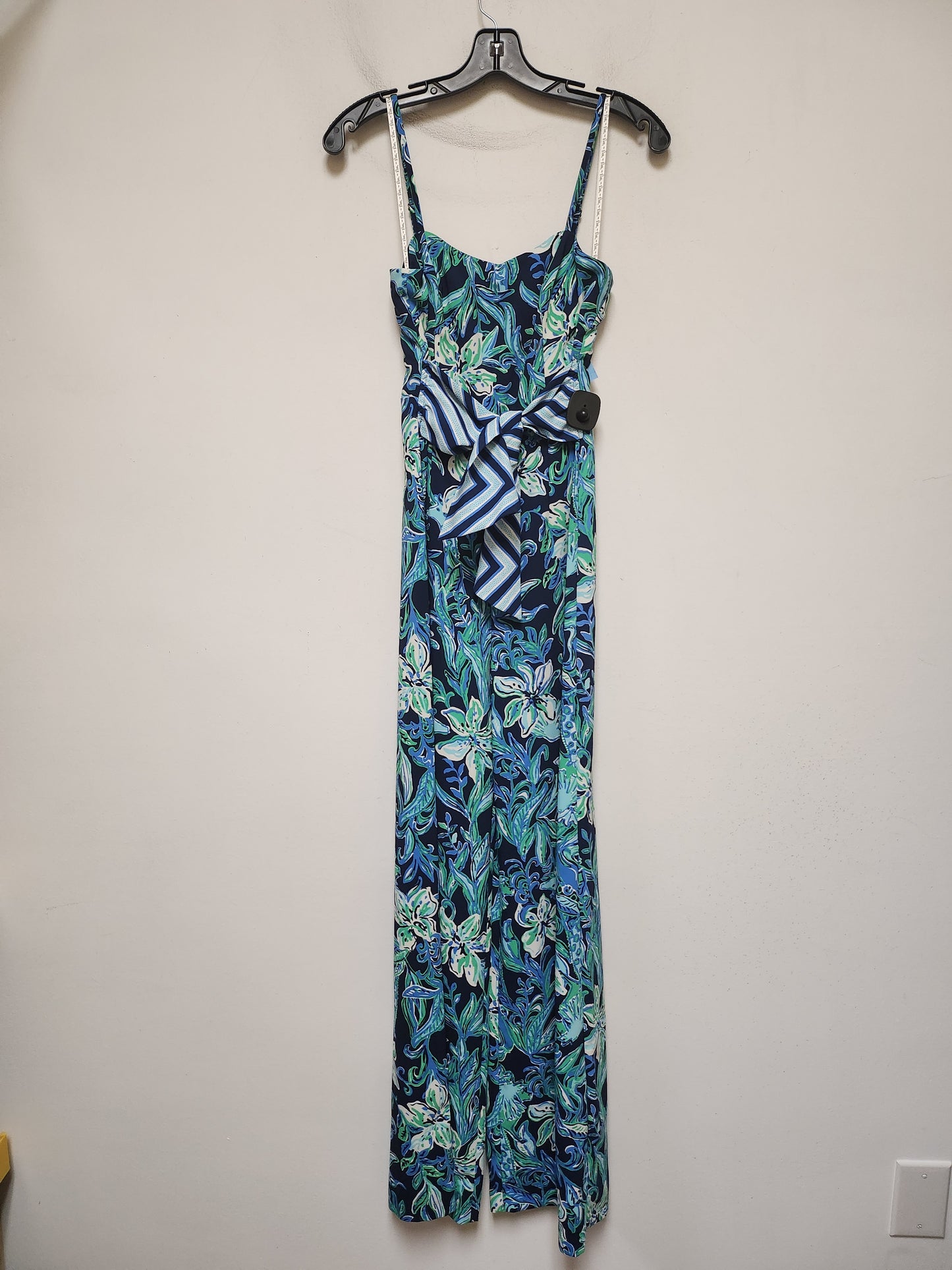 Jumpsuit Designer By Lilly Pulitzer In Floral Print, Size: Xxs