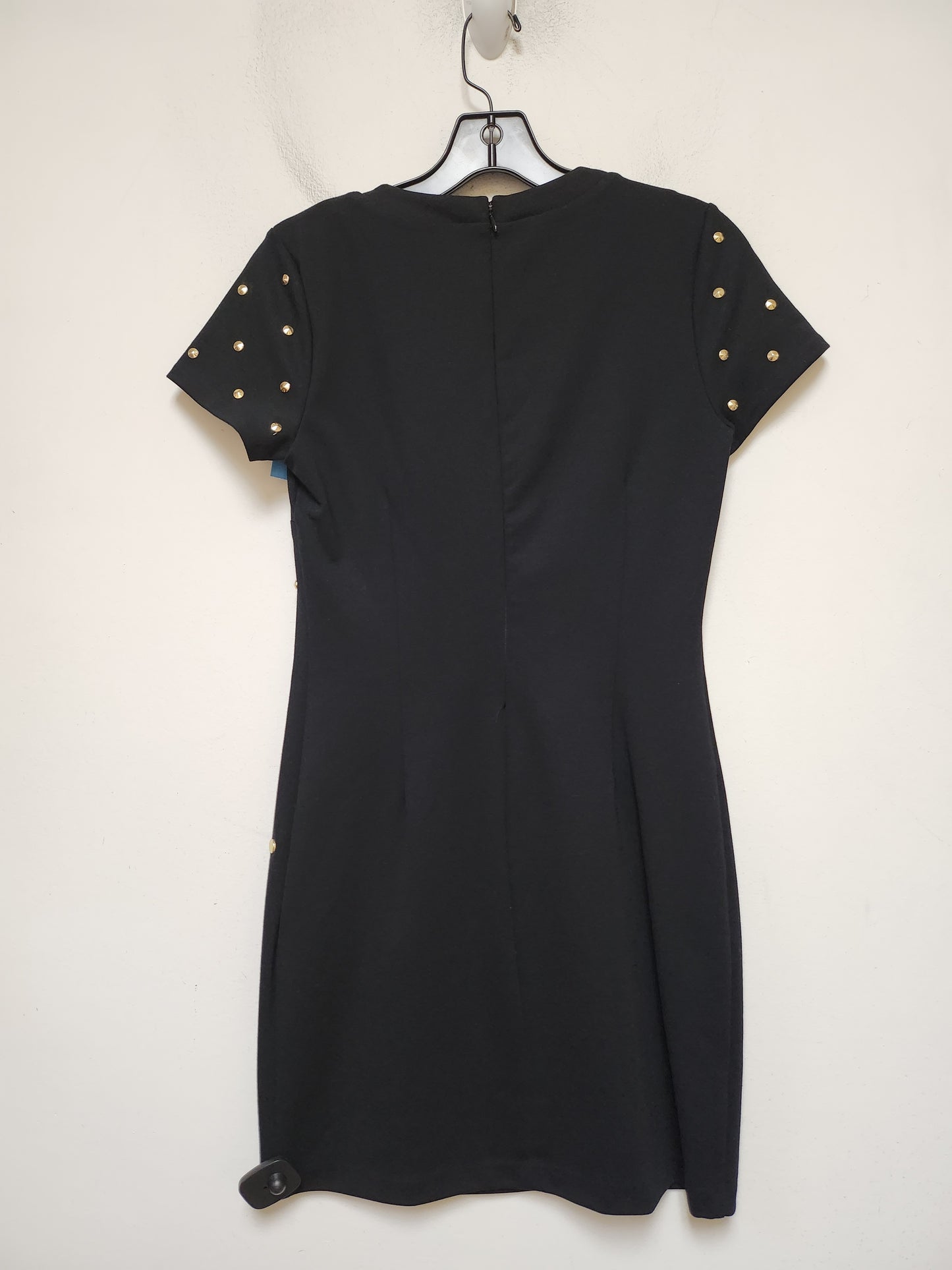 Dress Casual Short By Michael By Michael Kors In Black & Gold, Size: S