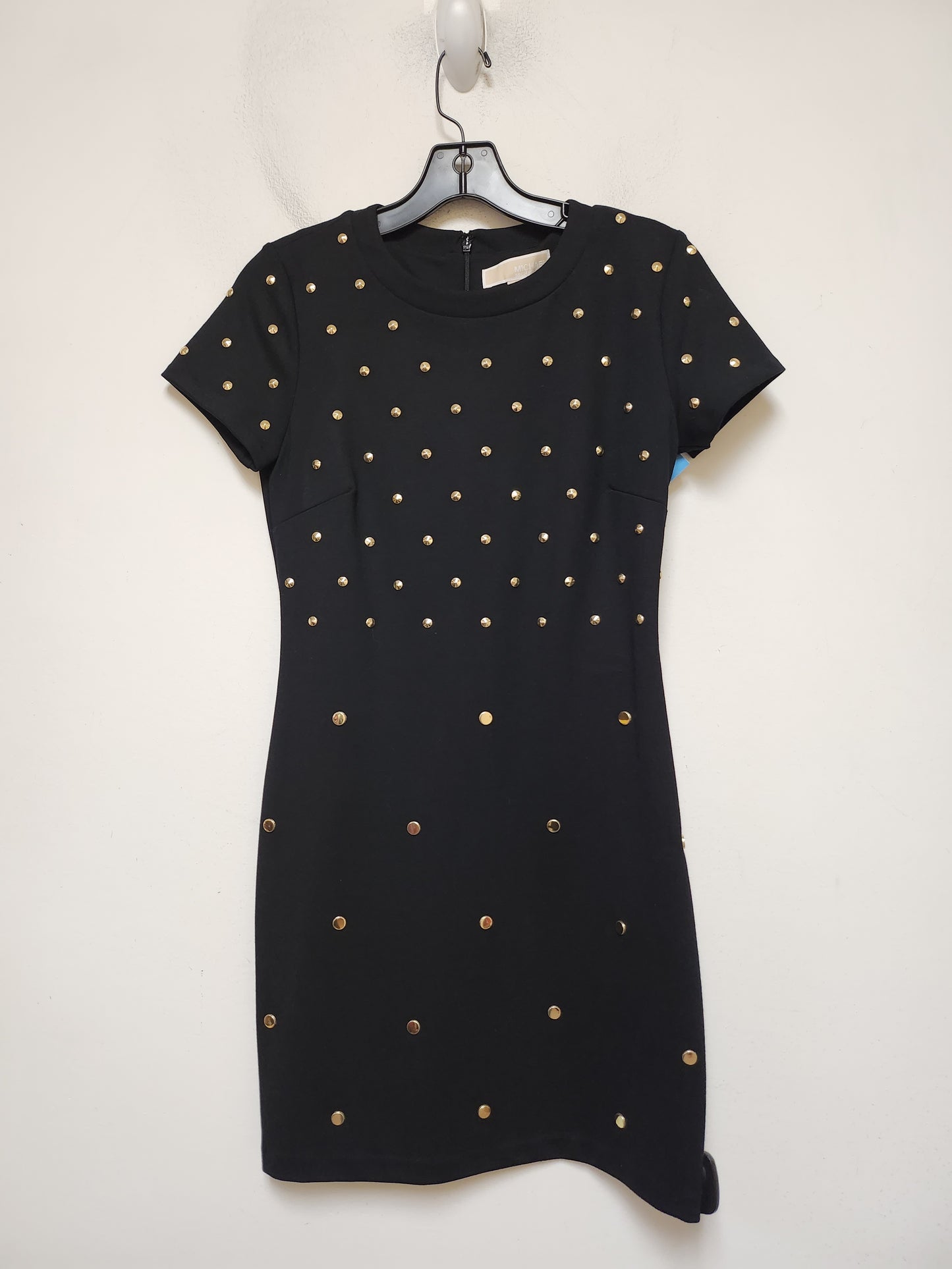 Dress Casual Short By Michael By Michael Kors In Black & Gold, Size: S