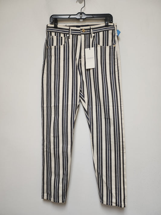 Jeans Straight By Scotch & Soda In Striped Pattern, Size: 6