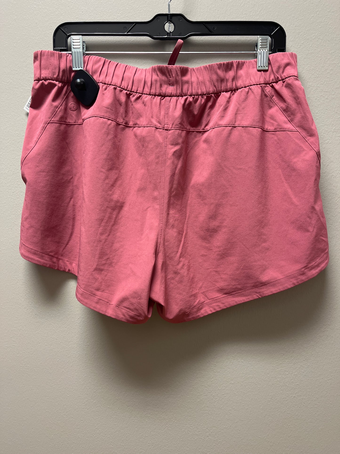 Athletic Shorts By Lululemon In Pink, Size: L