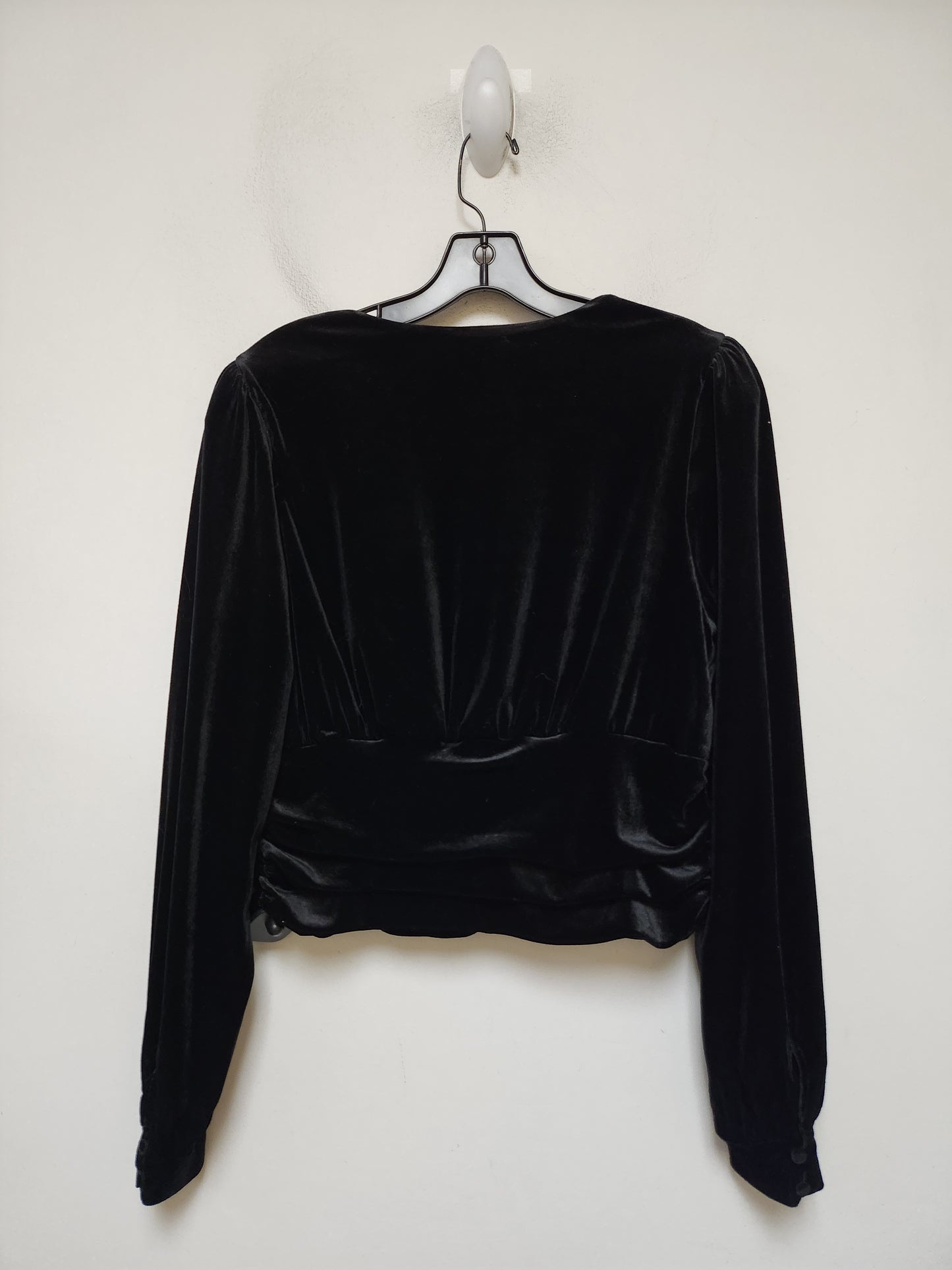 Top Long Sleeve By Express In Black, Size: L