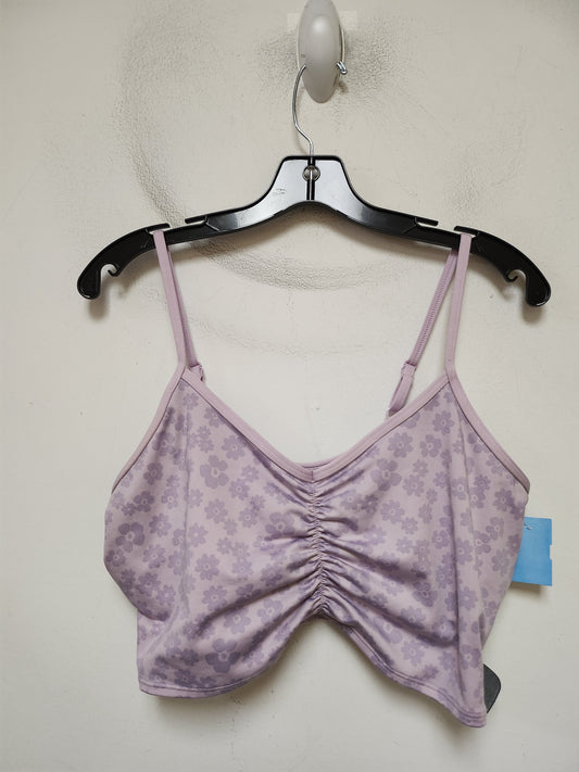 Athletic Bra By Pink In Floral Print, Size: Xl