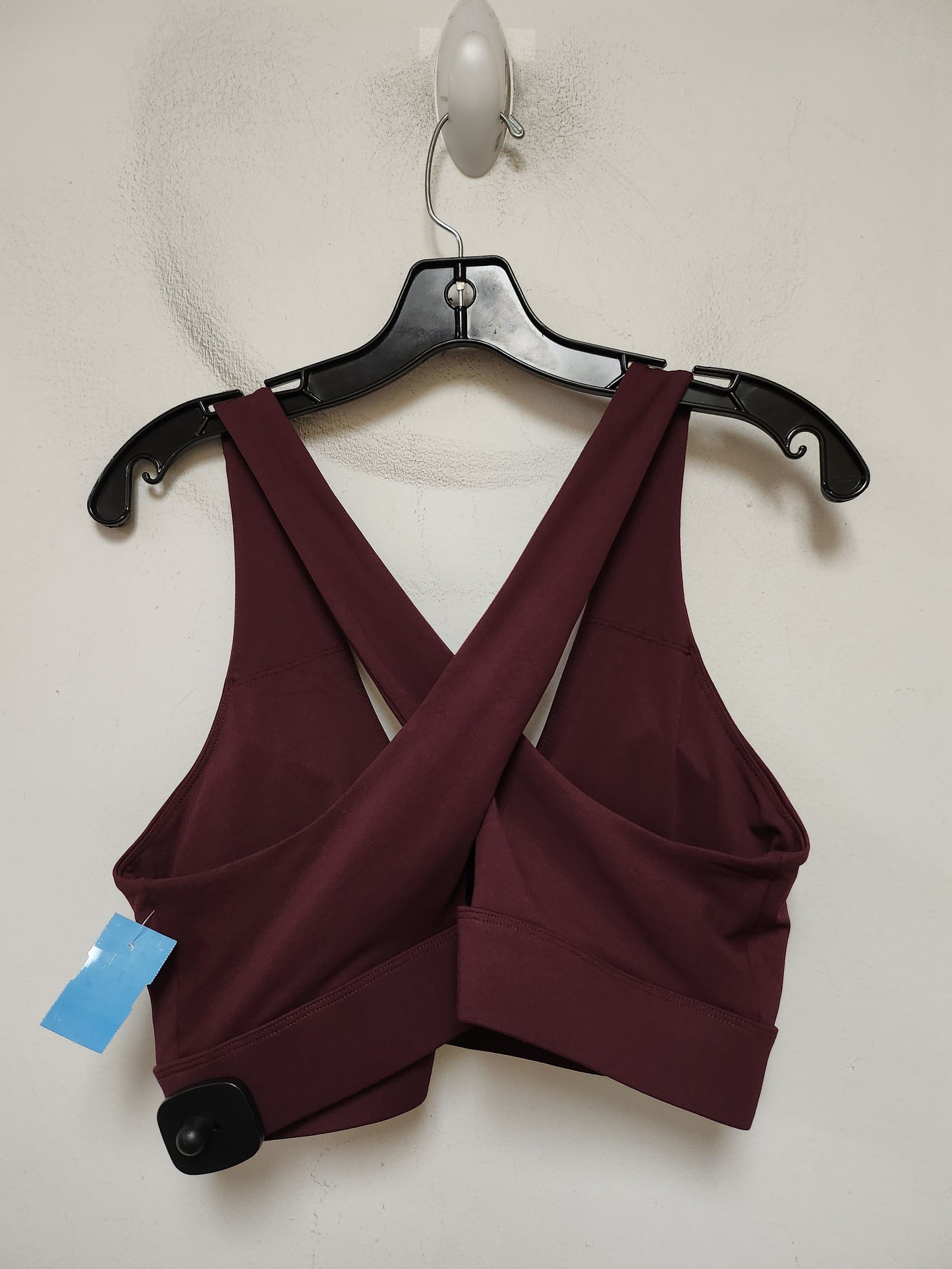 Athletic Bra By Fabletics In Maroon, Size: Xl