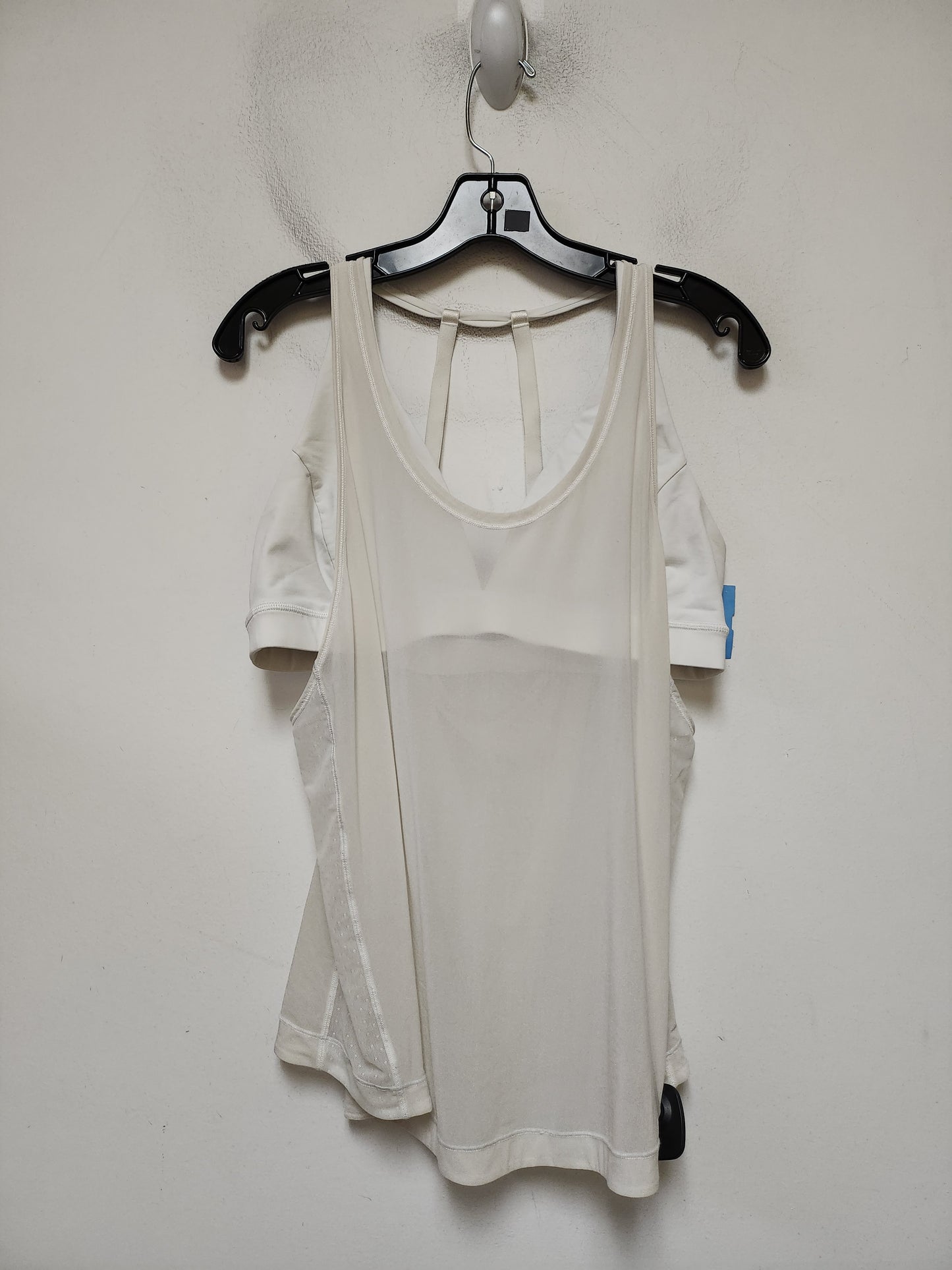 Athletic Tank Top By Lululemon In Cream, Size: L