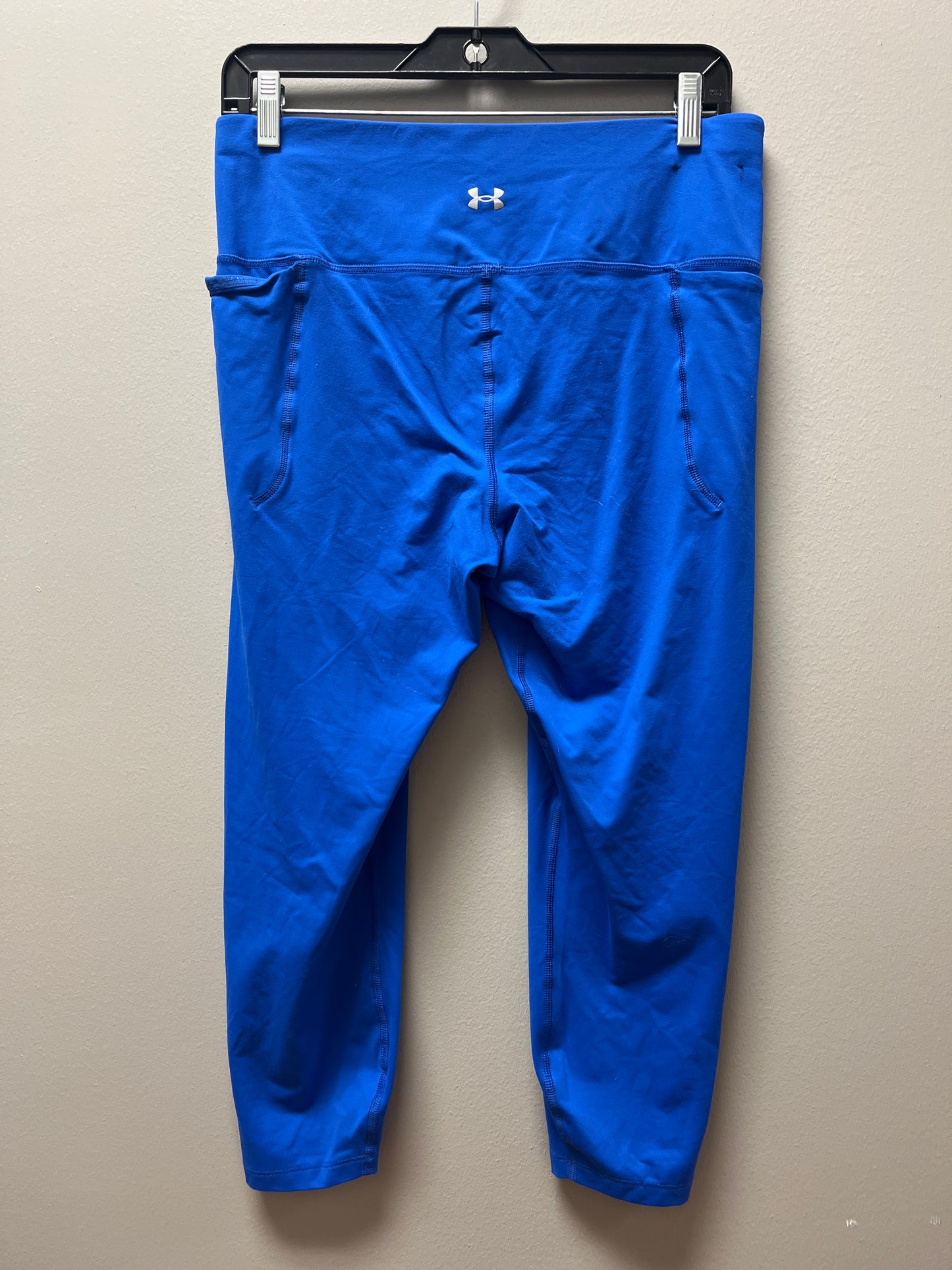 Athletic Capris By Under Armour In Blue, Size: L