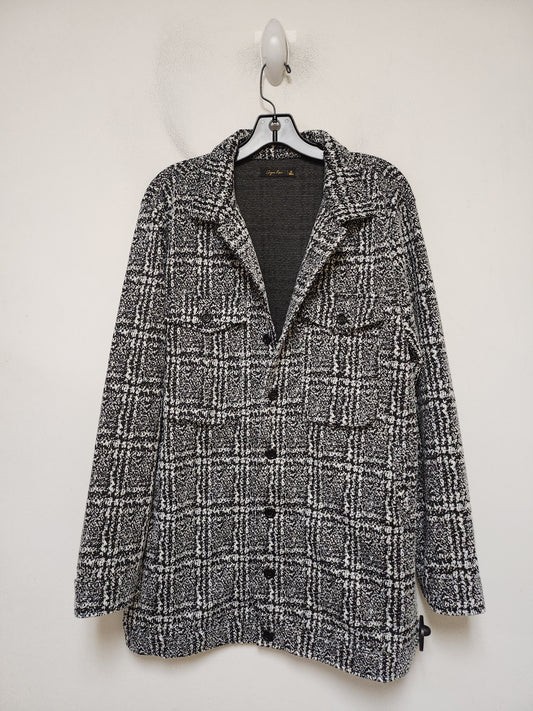 Jacket Shirt By Clothes Mentor In Plaid Pattern, Size: M