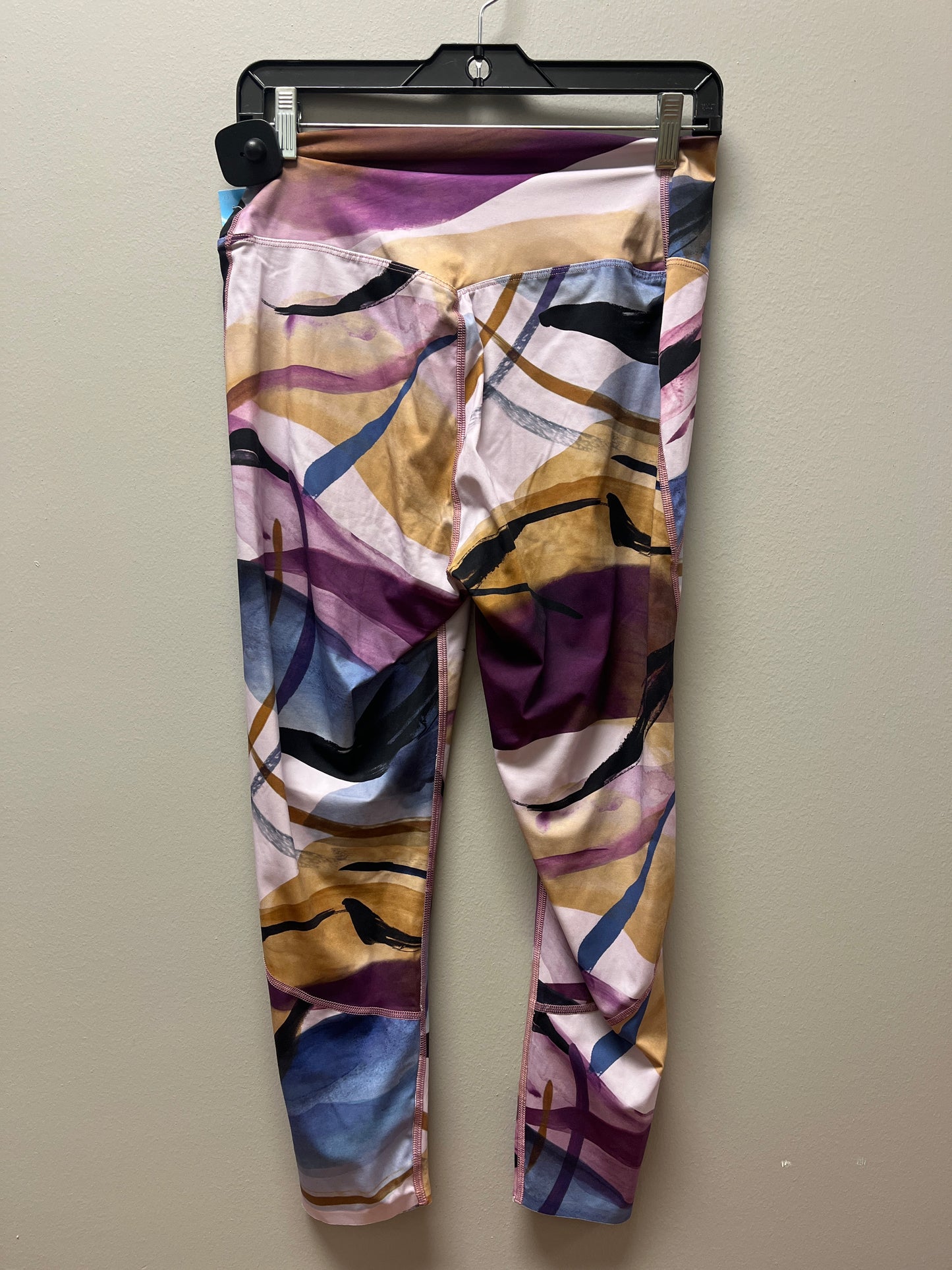 Athletic Leggings By Soma In Multi-colored, Size: L