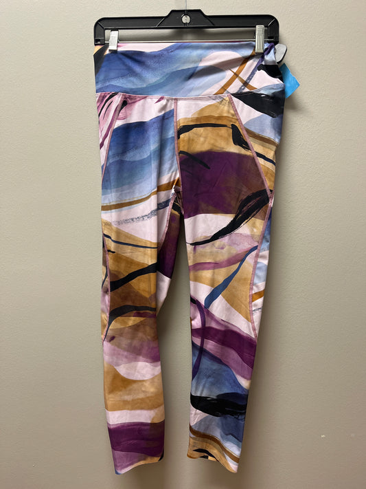 Athletic Leggings By Soma In Multi-colored, Size: L