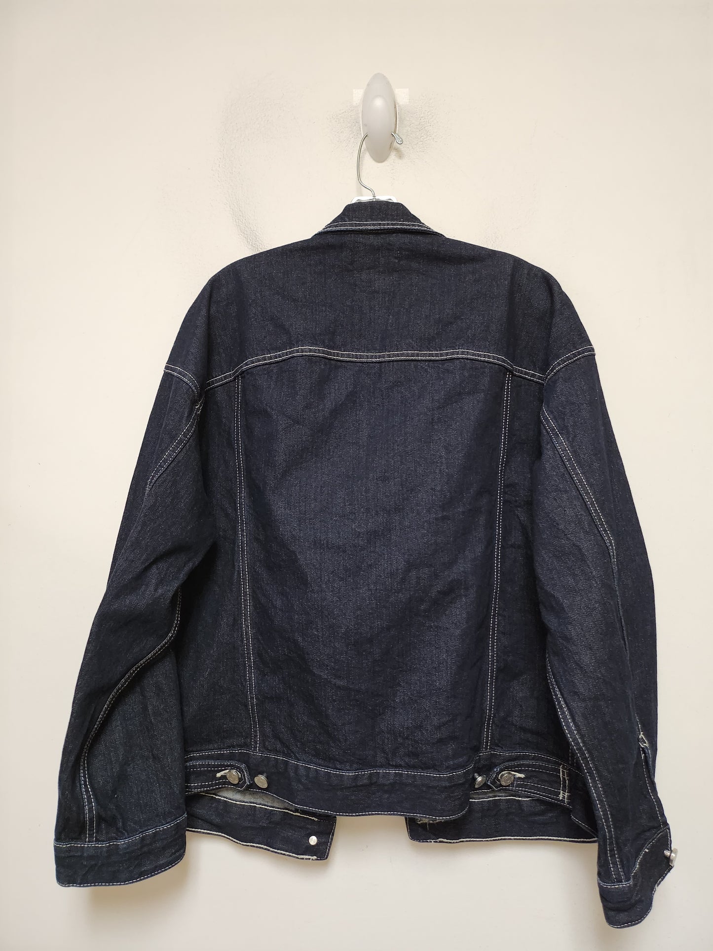 Jacket Denim By Bdg In Blue Denim, Size: Xl