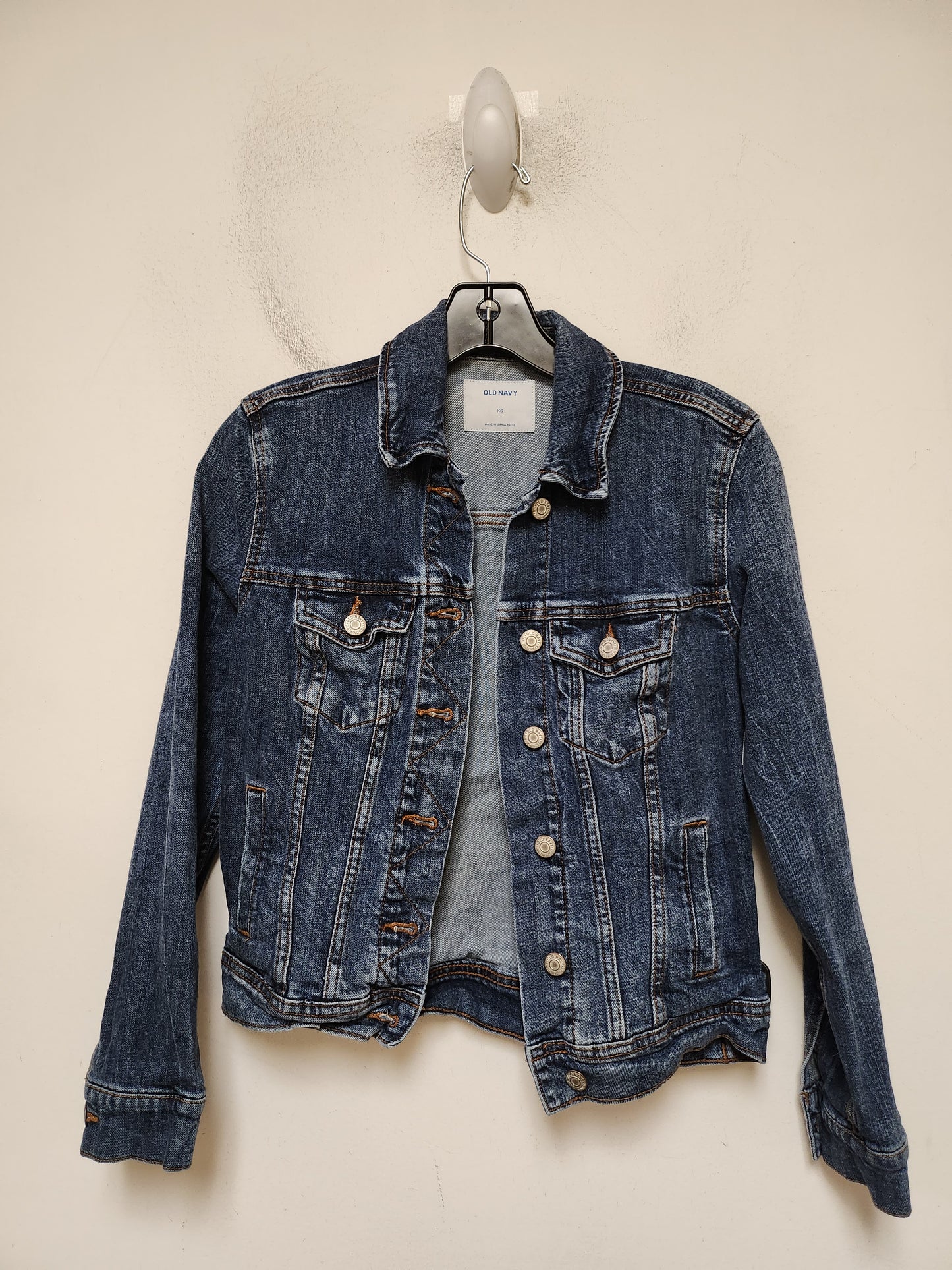 Jacket Denim By Old Navy In Blue Denim, Size: Xs