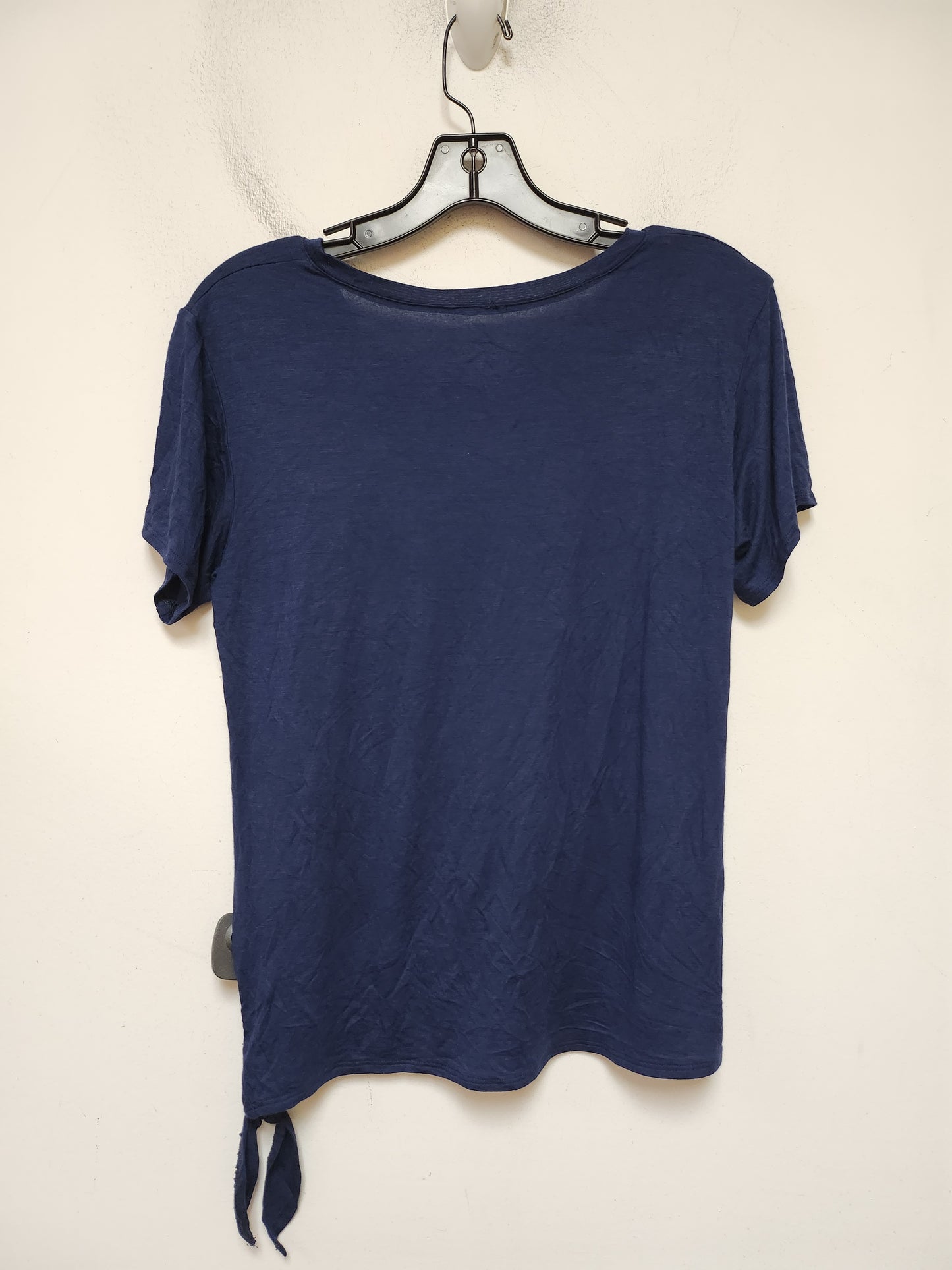 Top Short Sleeve Basic By Walt Disney In Blue, Size: S