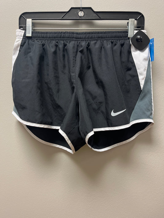 Athletic Shorts By Nike Apparel In Black & White, Size: M