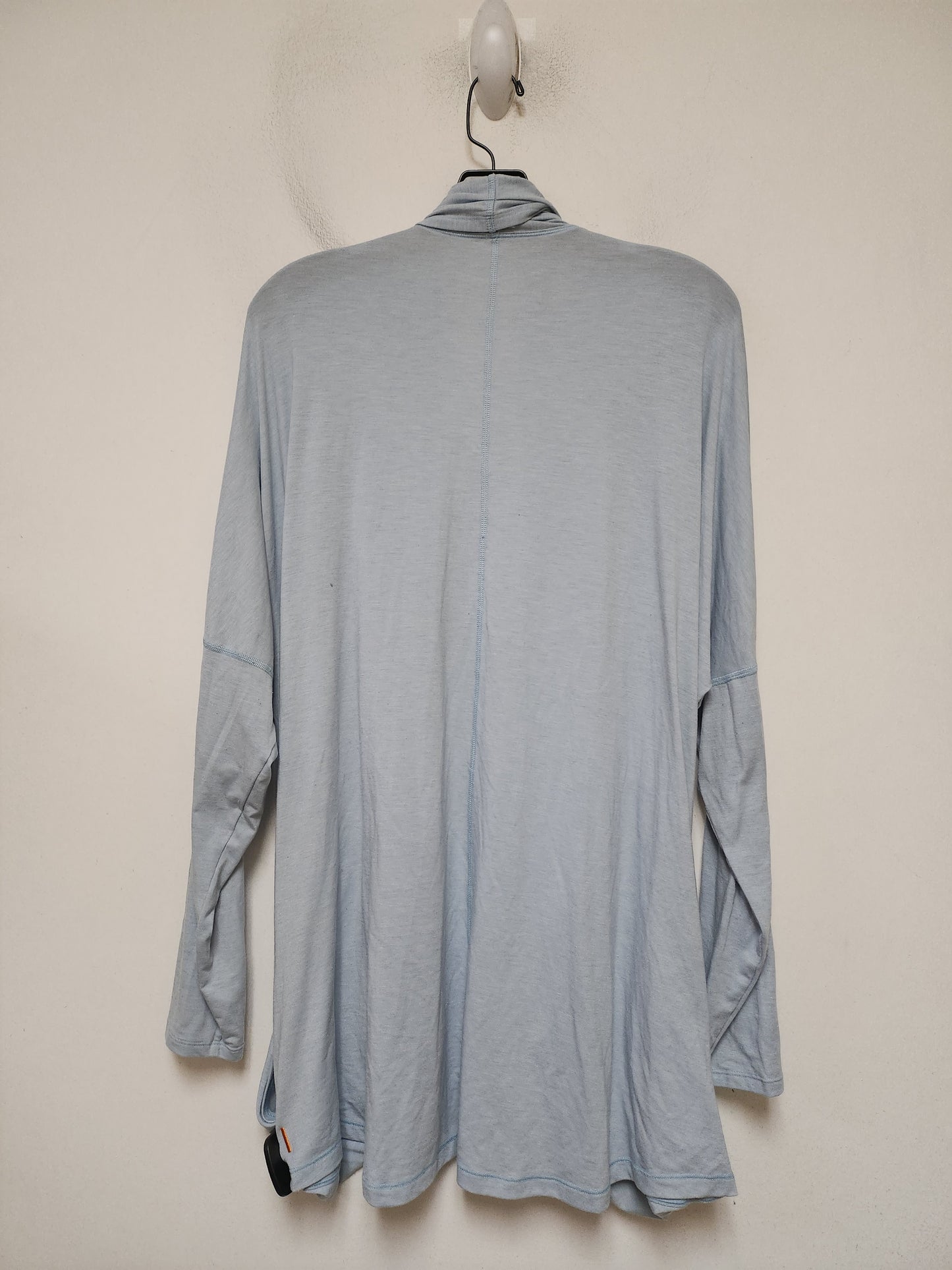 Athletic Top Long Sleeve Collar By Lucy In Blue, Size: 2x