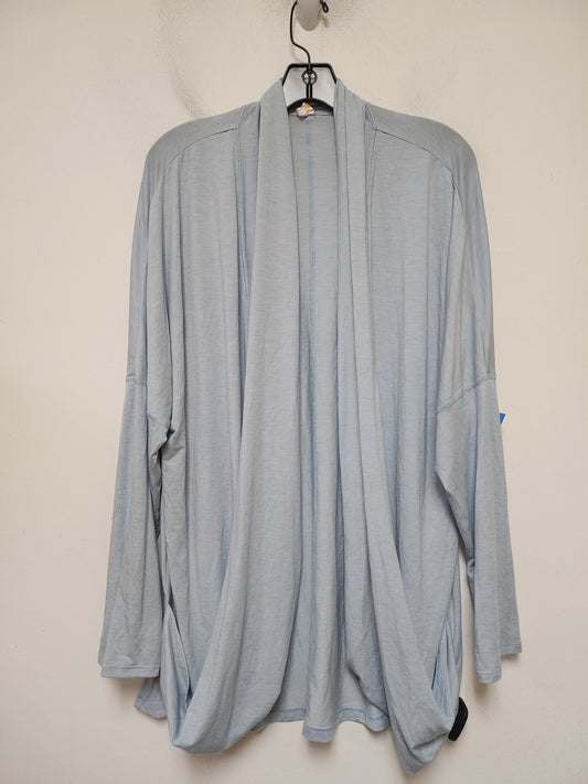 Athletic Top Long Sleeve Collar By Lucy In Blue, Size: 2x