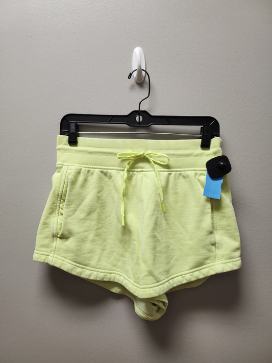 Athletic Shorts By Lululemon In Yellow, Size: 6