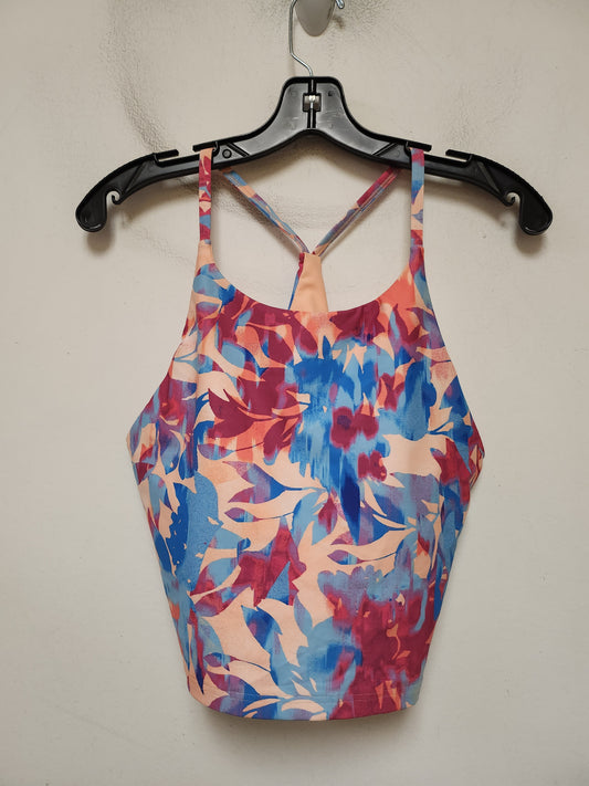 Athletic Bra By Old Navy In Floral Print, Size: L