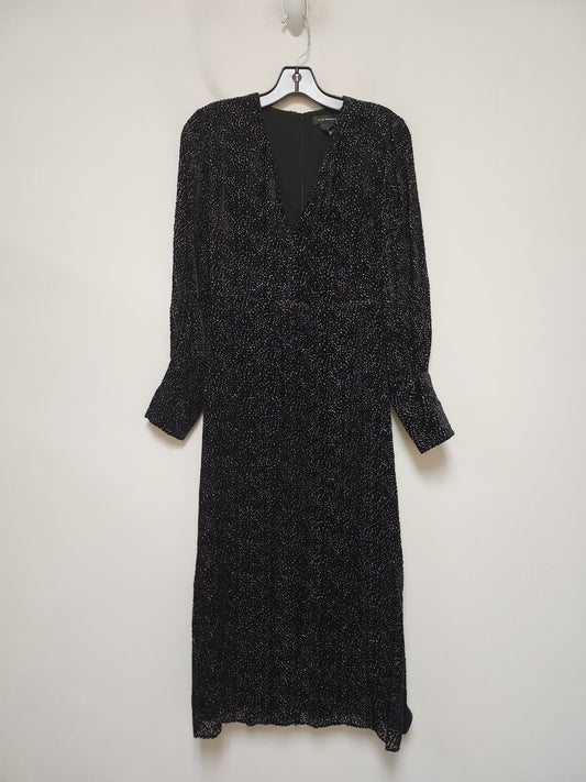 Dress Casual Maxi By Club Monaco In Black & Cream, Size: Xs