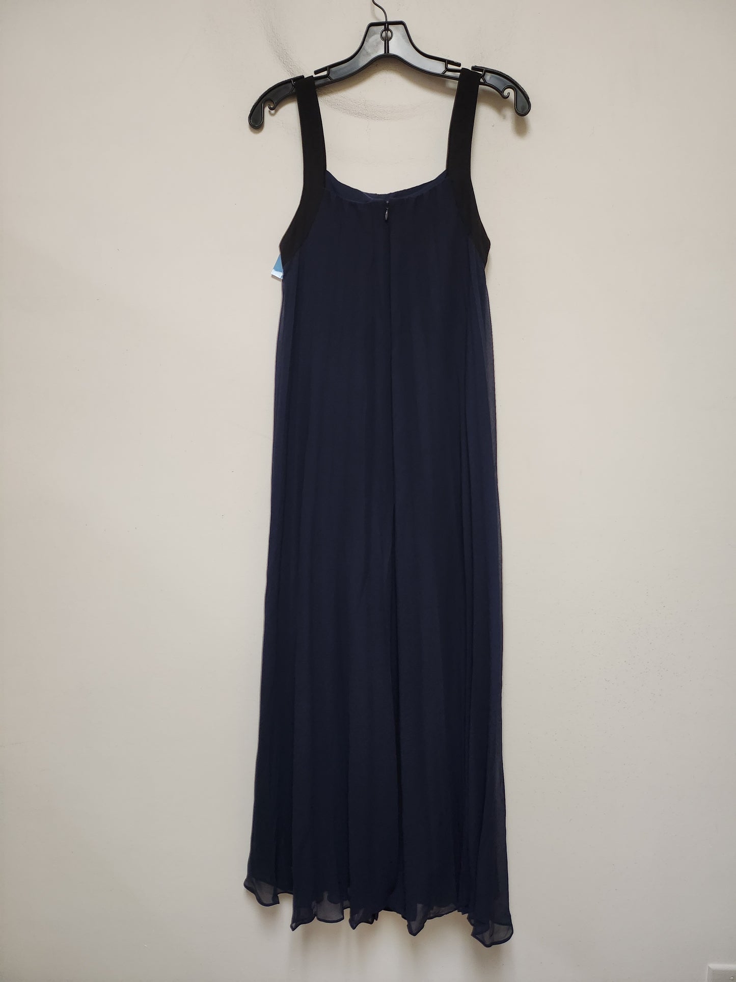 Dress Casual Maxi By Club Monaco In Black & Blue, Size: Xxs