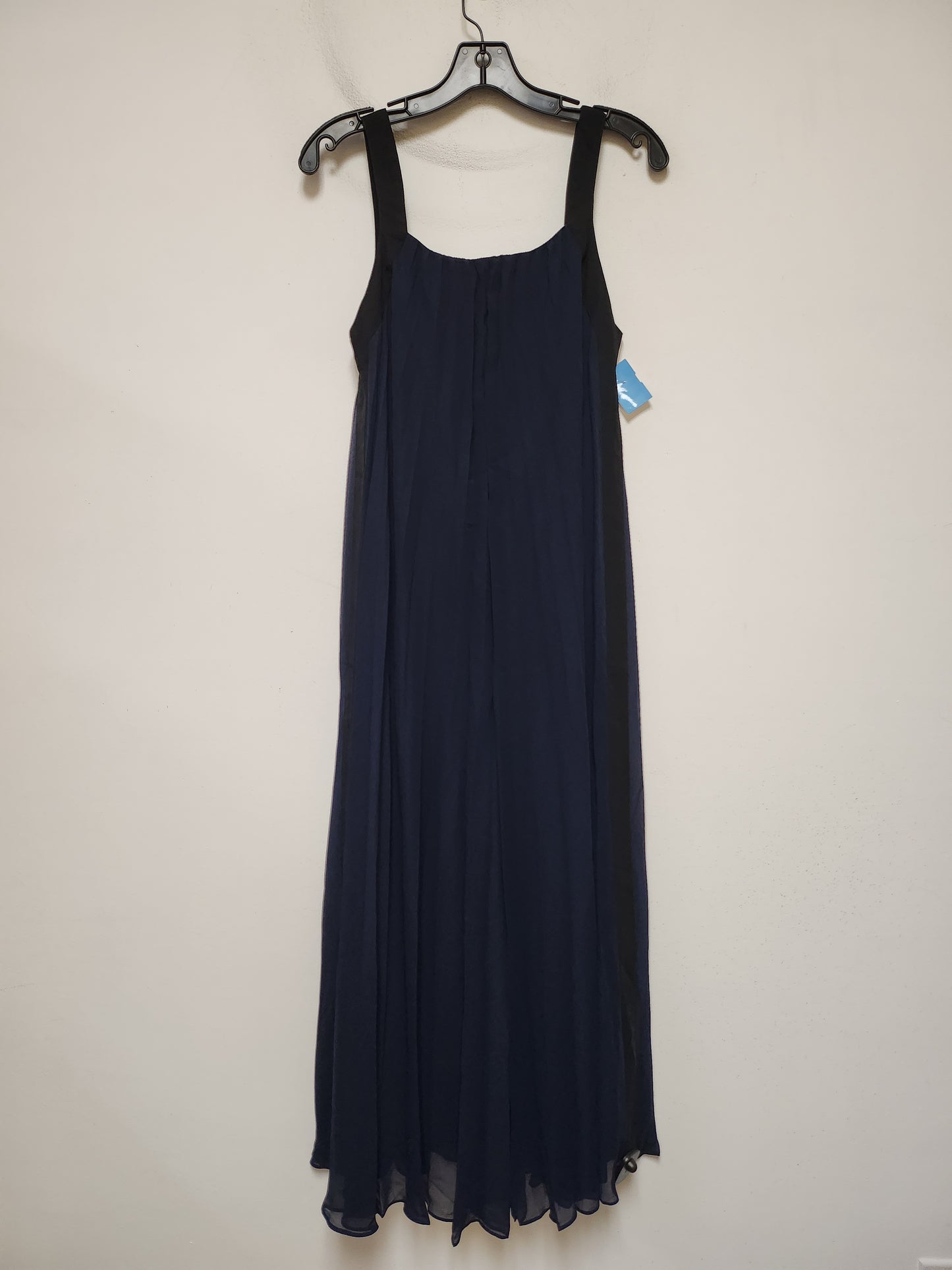 Dress Casual Maxi By Club Monaco In Black & Blue, Size: Xxs