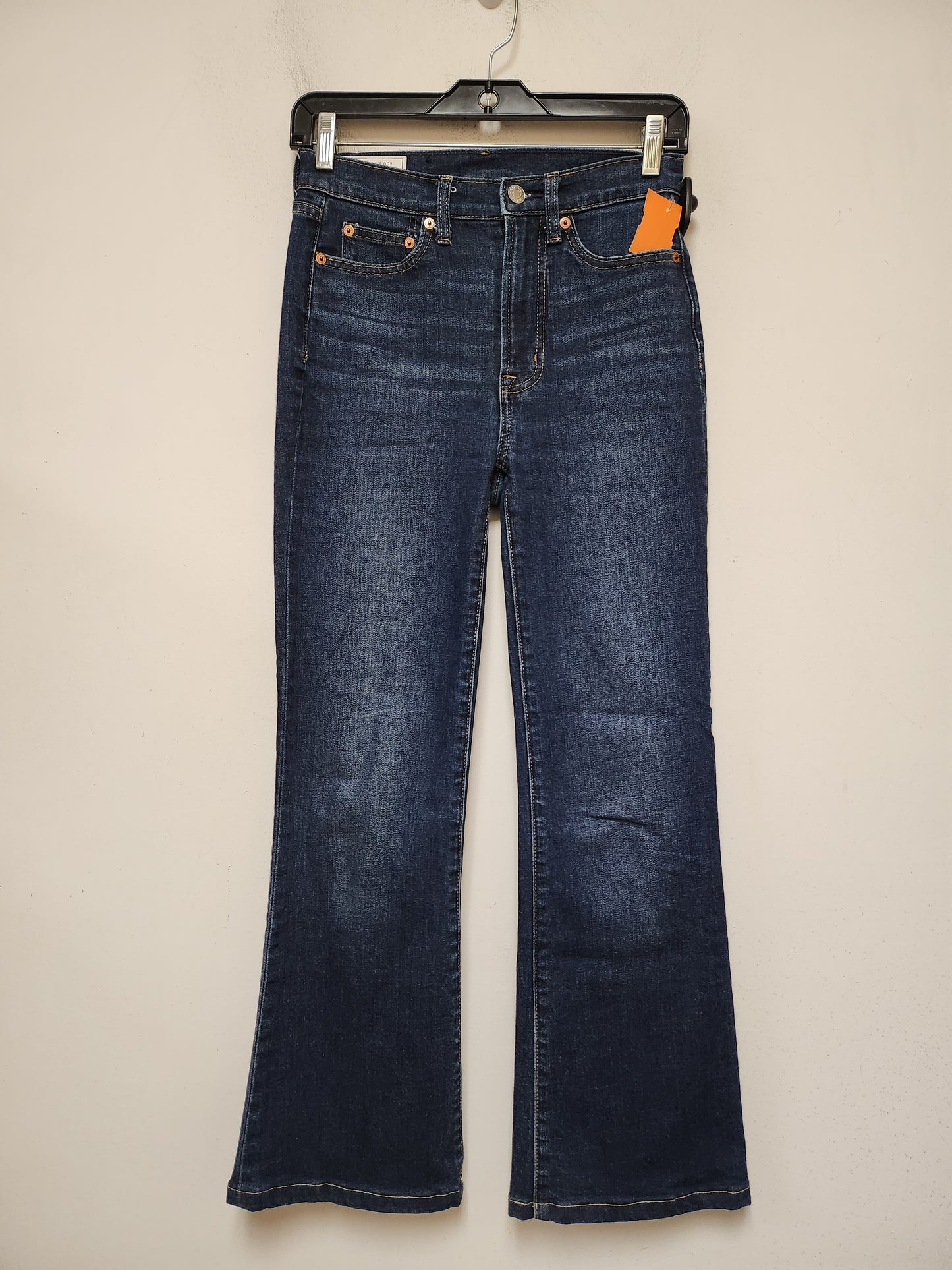 Jeans Boot Cut By Gap In Blue Denim, Size: 0