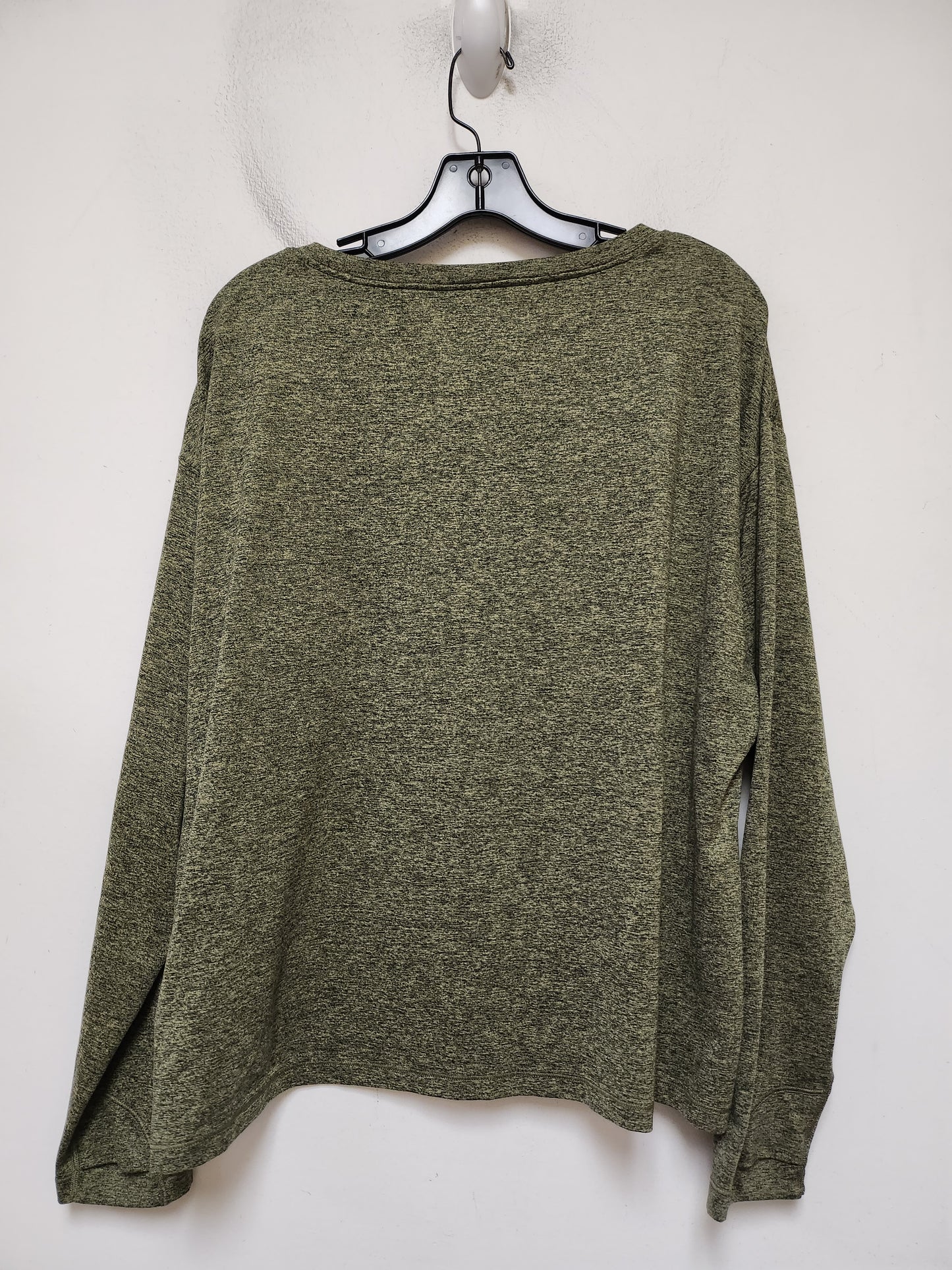 Athletic Top Long Sleeve Crewneck By Athleta In Green, Size: Xl