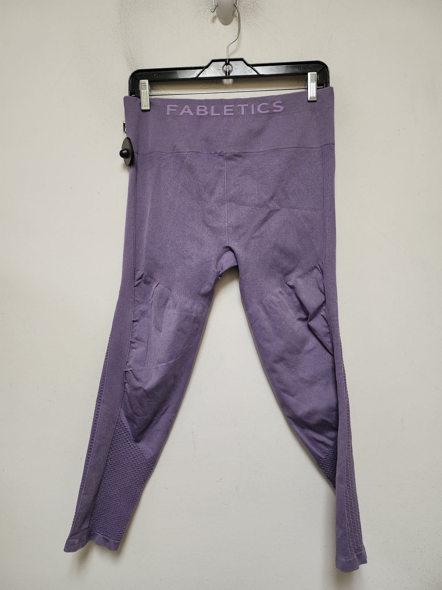 Athletic Leggings By Fabletics In Purple, Size: L