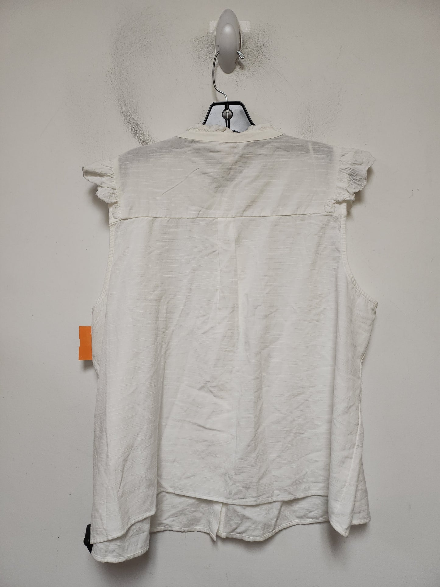 Top Sleeveless By Lc Lauren Conrad In White, Size: Xxl