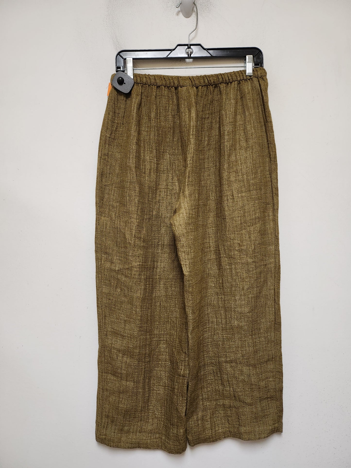 Pants Linen By Eileen Fisher In Green, Size: 4