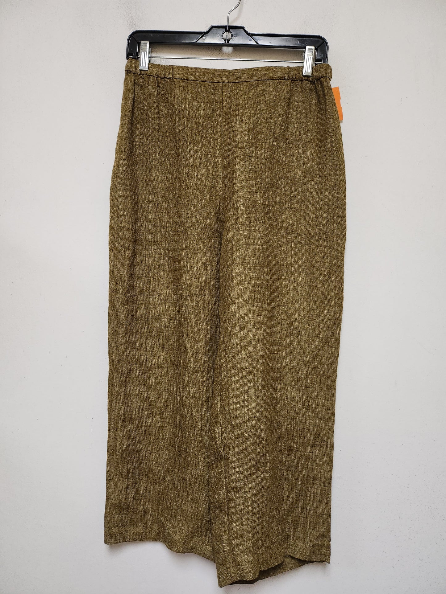 Pants Linen By Eileen Fisher In Green, Size: 4