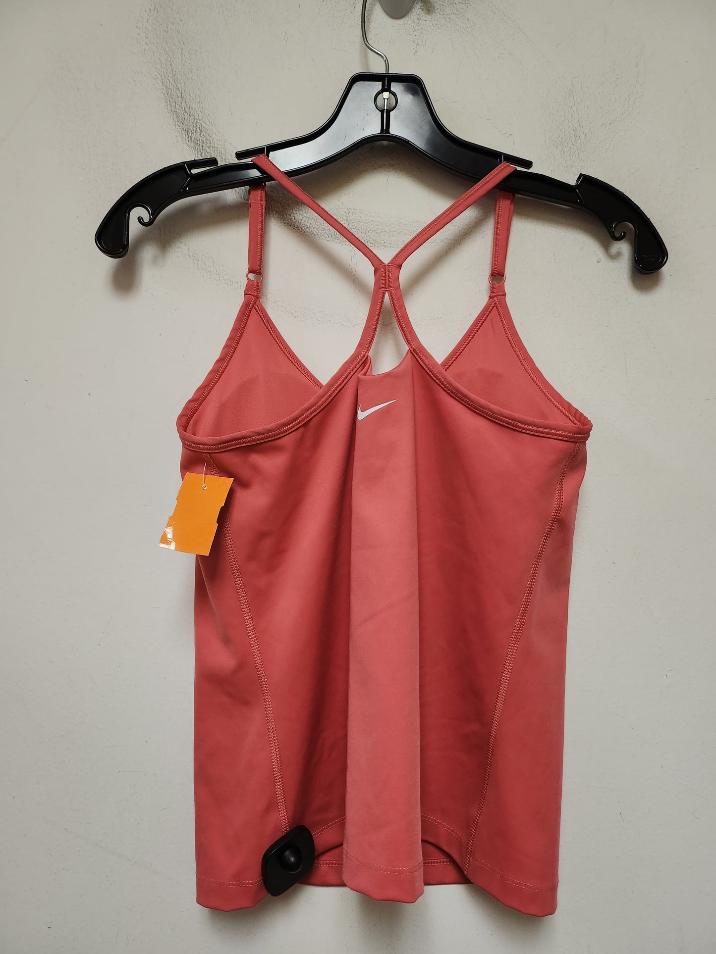 Athletic Tank Top By Nike Apparel In Coral, Size: S