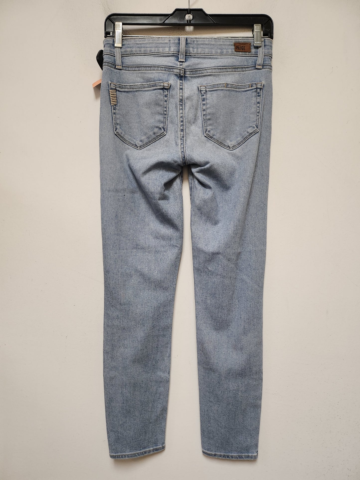 Jeans Skinny By Paige In Blue Denim, Size: 2