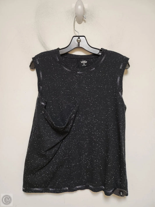 Top Sleeveless Designer By Kate Spade In Black & White, Size: S