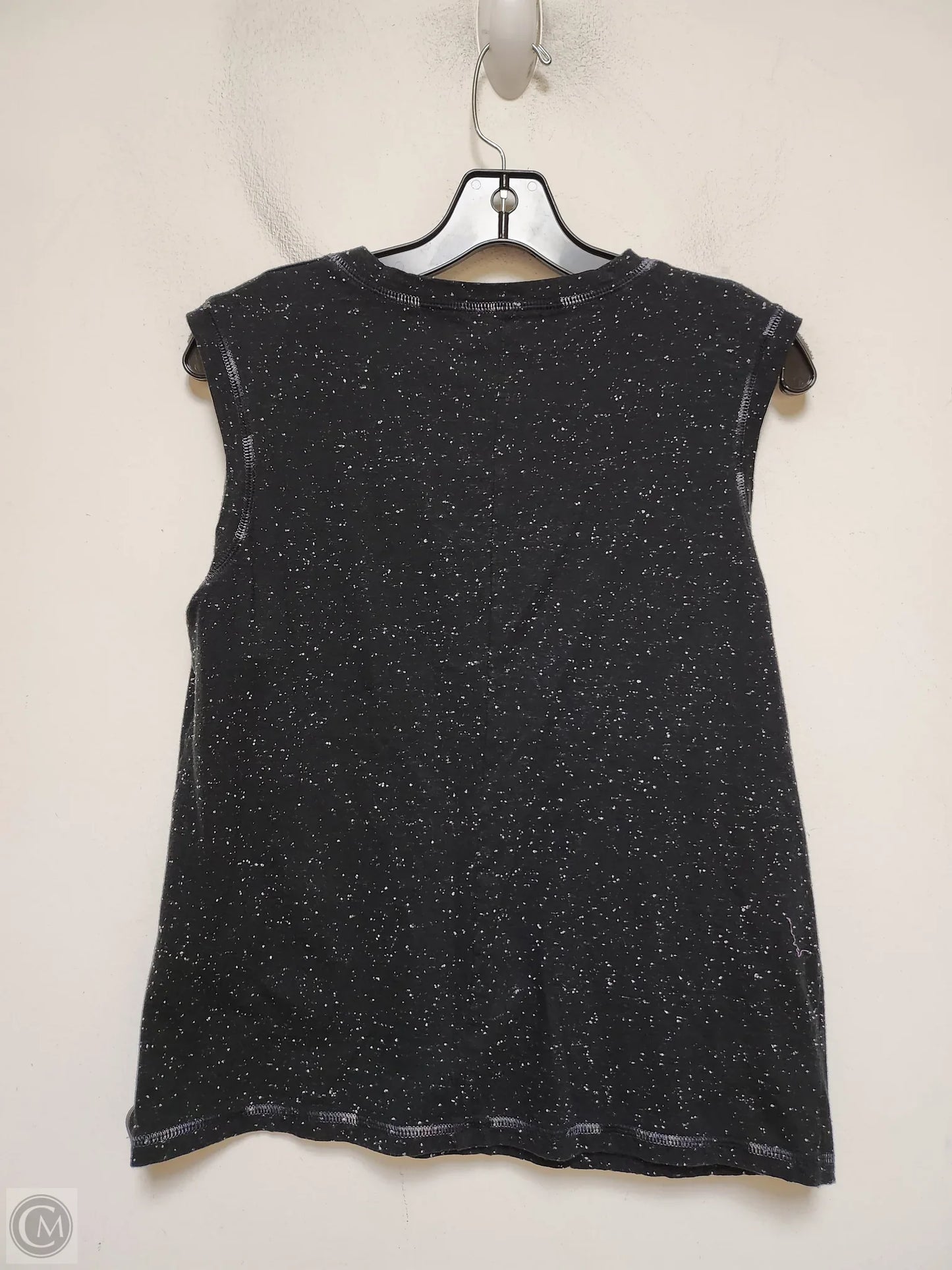 Top Sleeveless Designer By Kate Spade In Black & White, Size: S