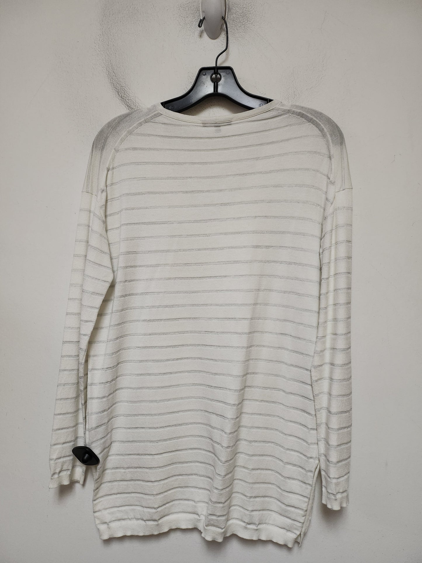 Top Long Sleeve Designer By Lafayette 148 In Striped Pattern, Size: Xs