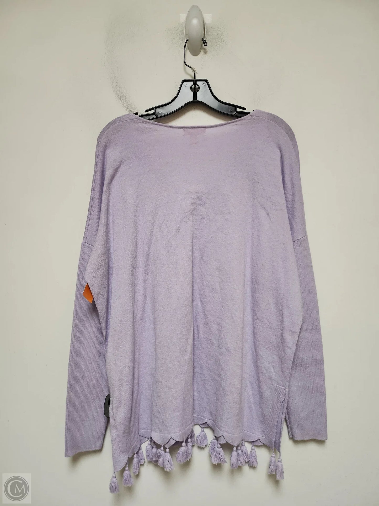 Top Long Sleeve Designer By Lilly Pulitzer In Purple, Size: L