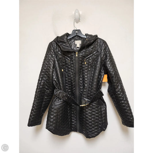 Jacket Puffer & Quilted By Chicos In Black, Size: M