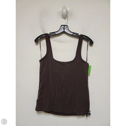 Top Sleeveless Basic By J. Crew In Brown, Size: M
