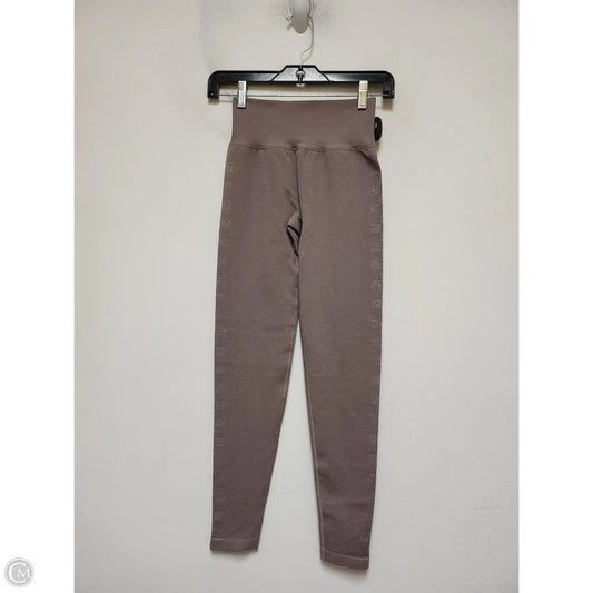 Athletic Leggings By Pink In Taupe, Size: Xs