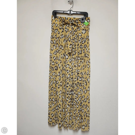 Pants Wide Leg By Free People In Animal Print, Size: 8