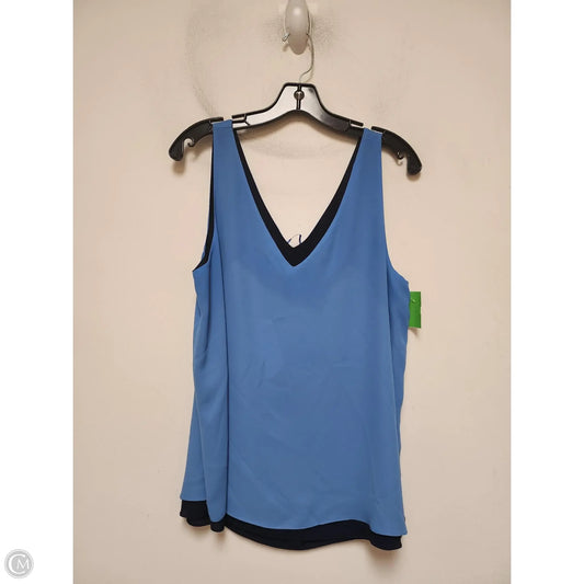 Top Sleeveless Designer By Lilly Pulitzer In Blue, Size: L