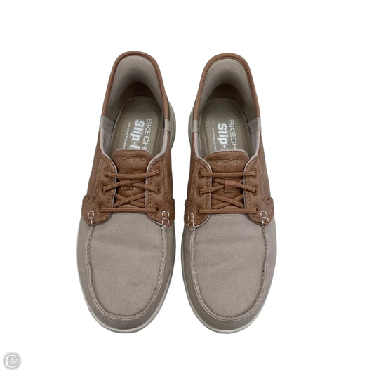 Shoes Flats By Skechers In Tan, Size: 8