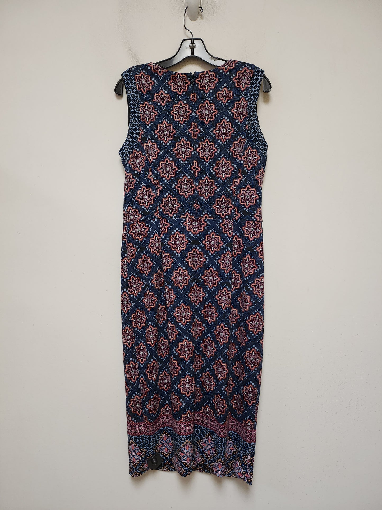 Dress Casual Midi By Maggy London In Multi-colored, Size: M